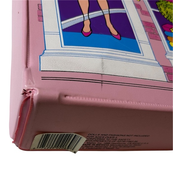 Lot of Vintage 80’s Mattel Barbie Pink Doll Carrying Case plus Dolls & clothes - Picture 13 of 16